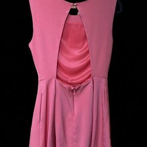 BEBE Hot Coral mini dress